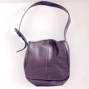 Coach Vintage Leather Saddle Bag